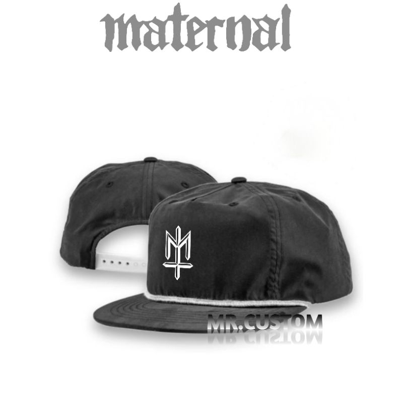 Topi Snapback Classic Maternal Disaster - Topi Snapback Oldskool  - Snapback Klasik Pria Wanita Loka