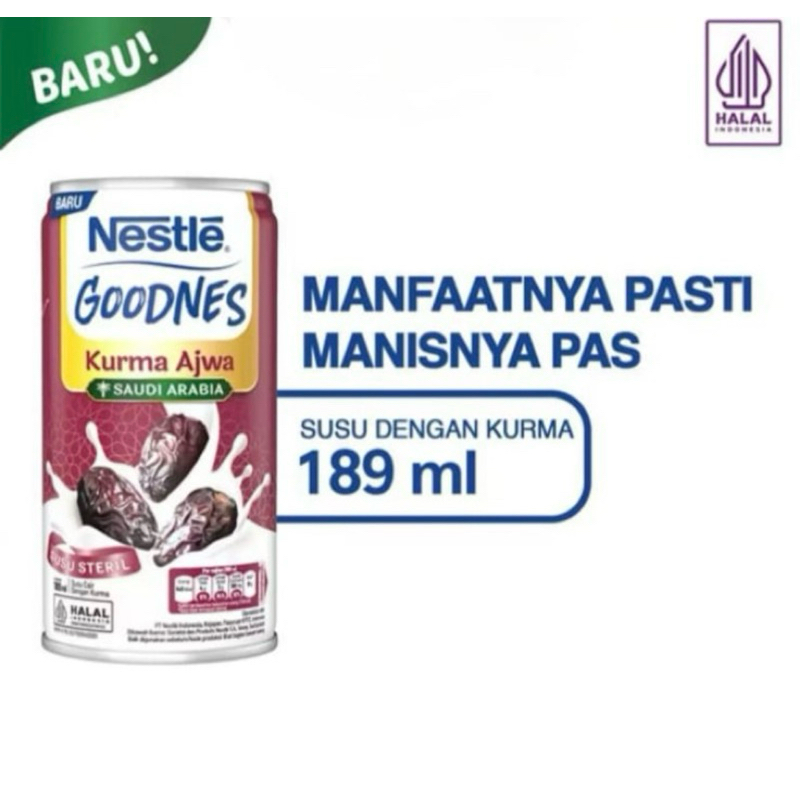 

Nestle Goodnes Kurma Ajwa 189ml