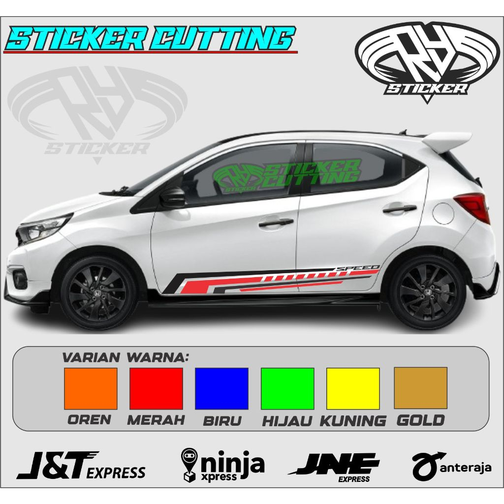 STIKER MOBIL BRIO STIKER CUTTING HONDA BRIO STIKER MOBIL BRIO TERLARIS