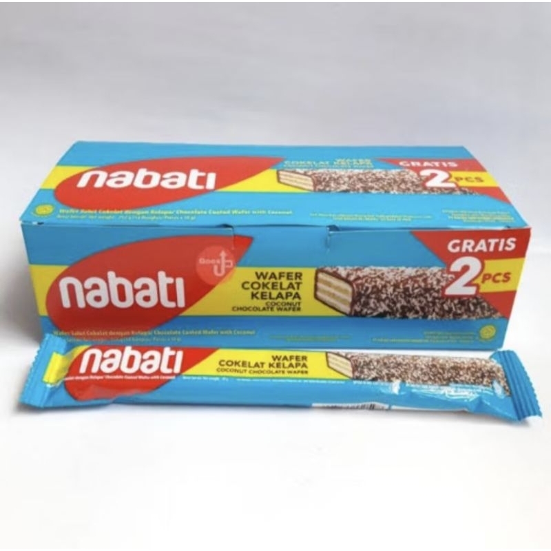 

Nabati Coated coklat tabur kelapa [ 12pcs ]