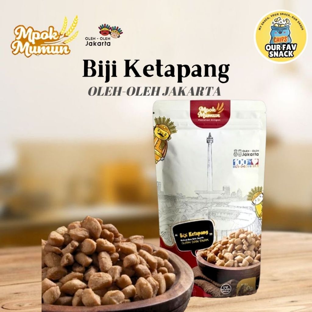 

Biji Ketapang Khas Betawi Mpok Mumun Oleh Oleh Khas Betawi Oleh Oleh Jakarta Berat 100 Gram