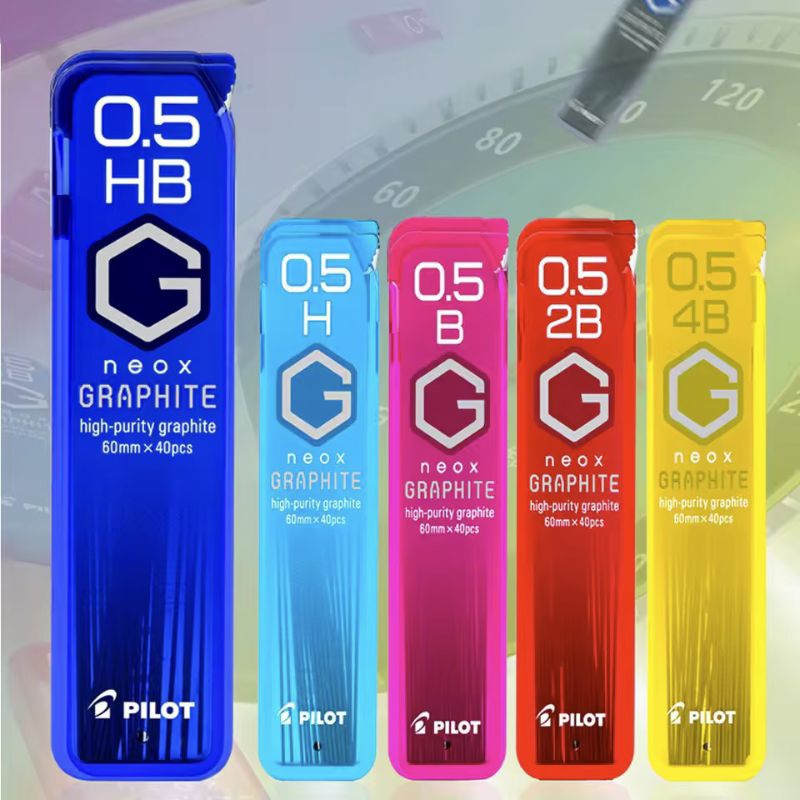 

PILOT Neox Graphite High-Quality 0.5 B/2B/HB 40 Pcs
