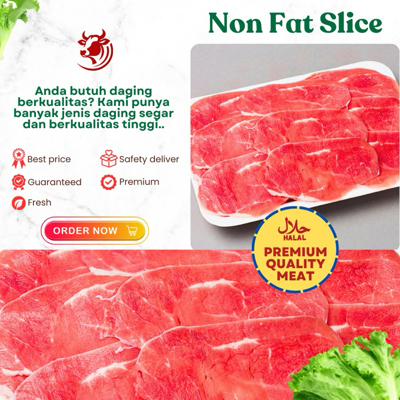 

Sirloin Low Fat Slice 500 gr Teriyaki Grill