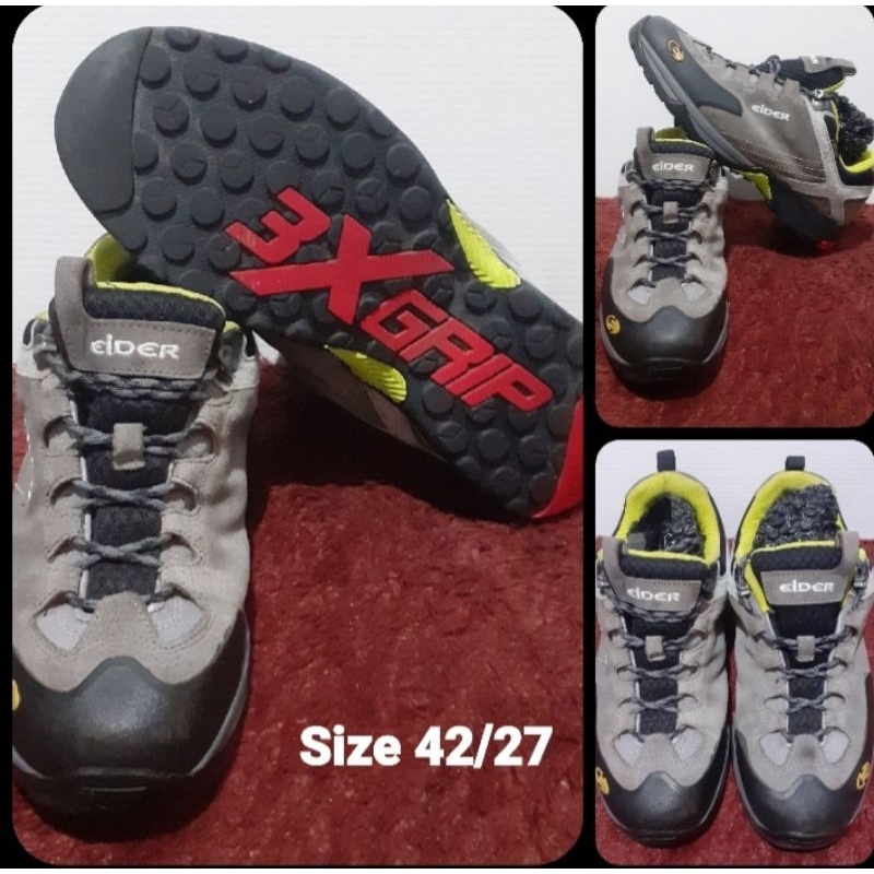 sepatu hiking/ sepatu outdoor second merk eider size 42