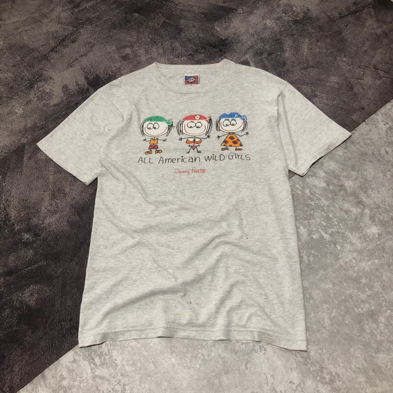 kaos vintage 90s danny first