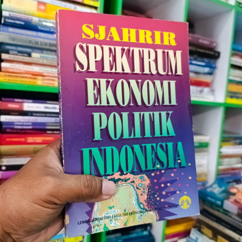 (Ori) buku spektrum ekonomi politik Indonesia - Sjahrir