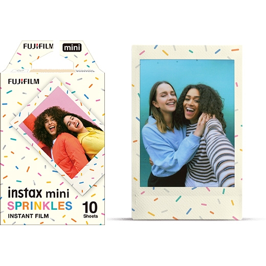 Paper Refill Instax FujiFilm Sprinkle (PRODUK READY LANGSUNG KIRIM)