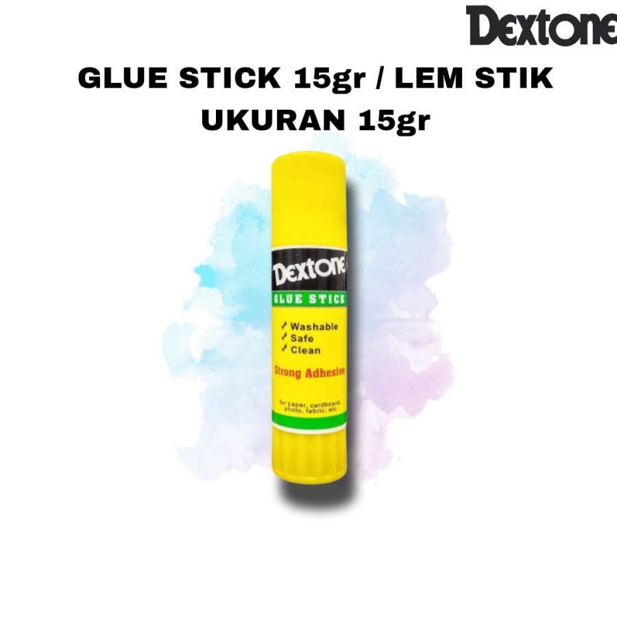

Glue Stick Dextone 15gr / Lem Stik Merk Dextone Ukurab 15gr