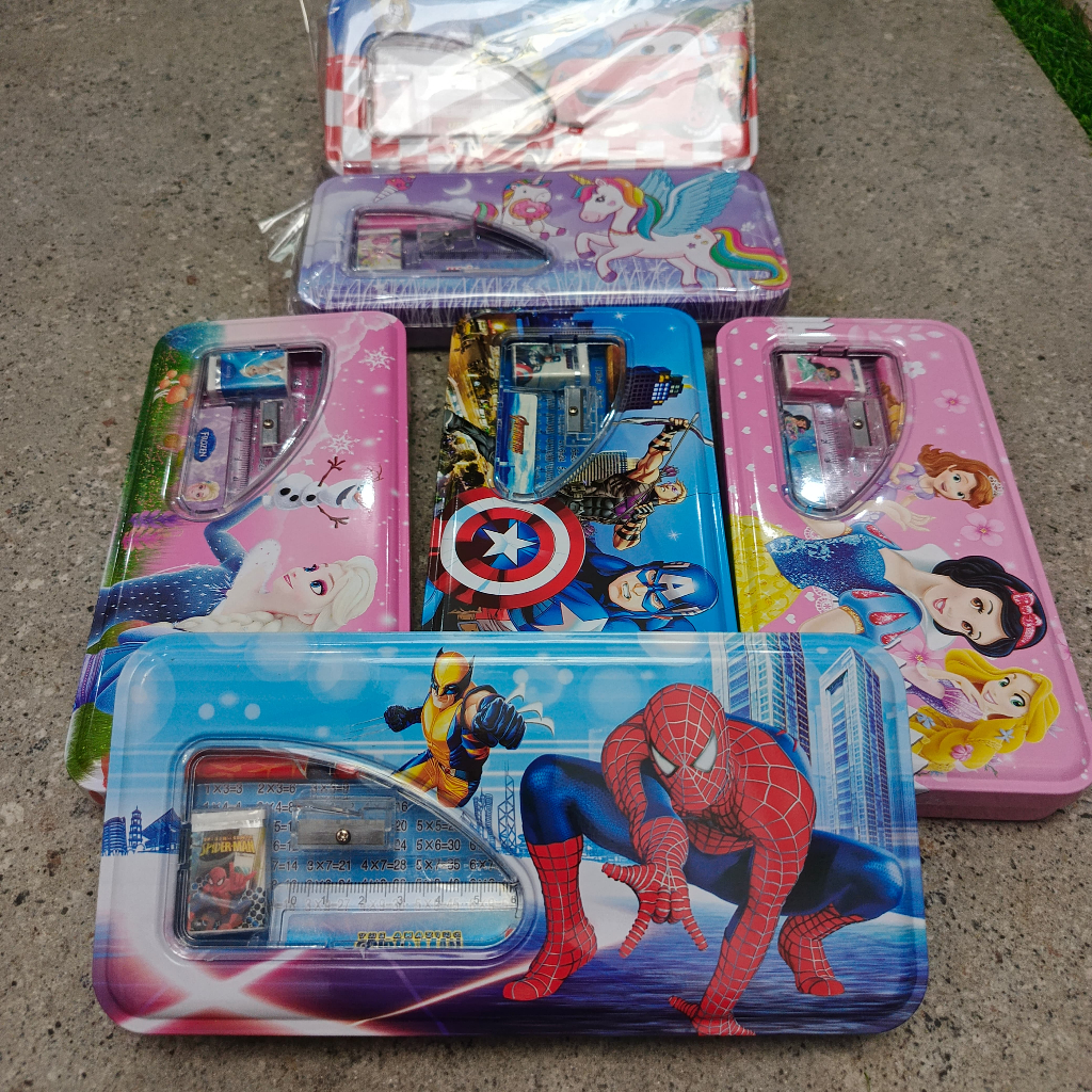 

Tepak / Tempat Pensil Kaleng Jumbo + isi PC-529