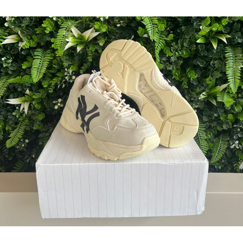 sepatu MLB Gen 2 bigball chunky mask dia monogram new york dodgers impor vietnam size 41 M8 warna be