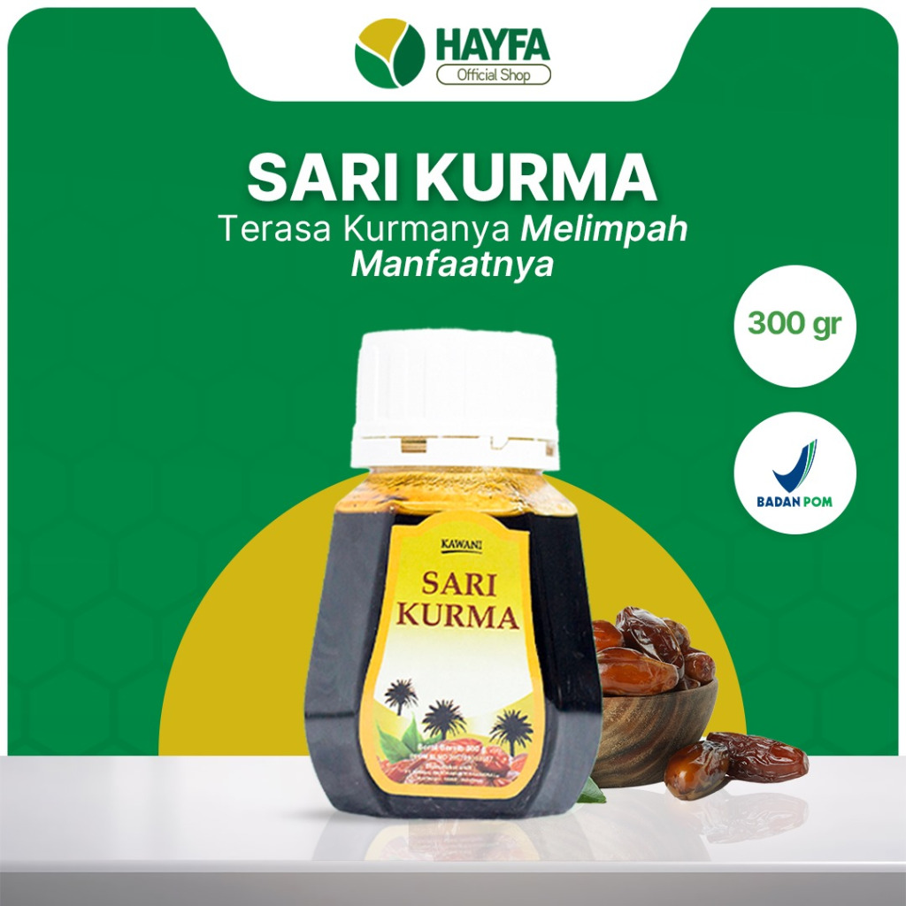 

Sari Kurma 100 % Asli BPOM Bantu Atasi Penyakit Anemia