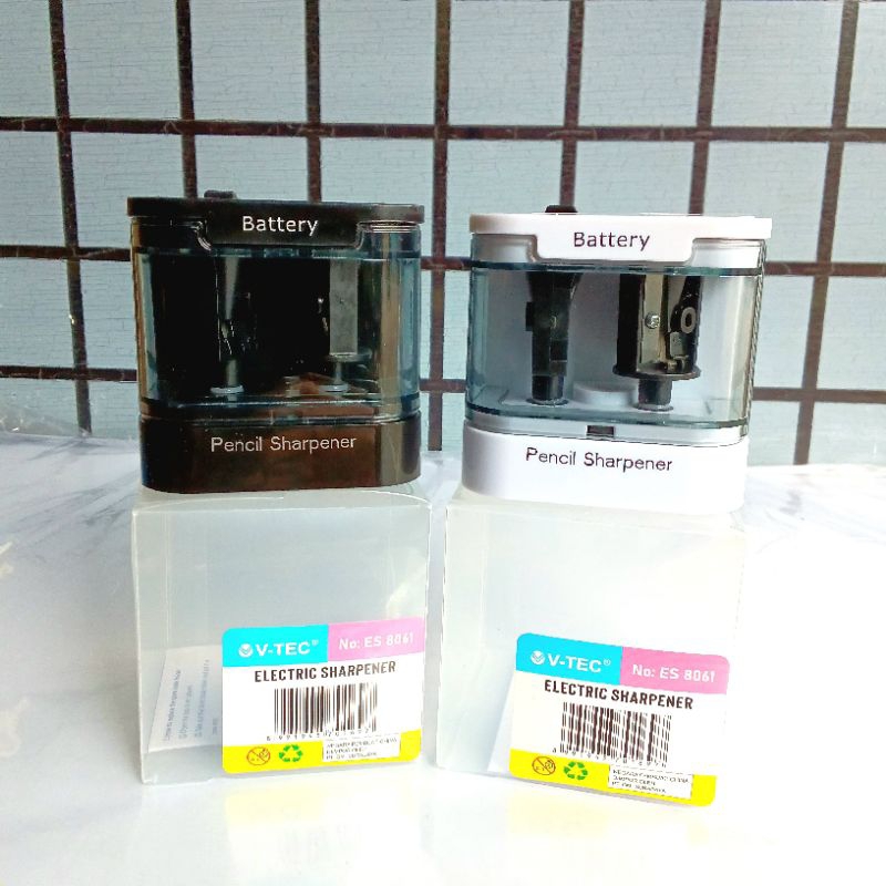 

Serutan Mesin Sharpener Electric Pencil V-TEC ES 8061 ( Pcs ) [ Original ]