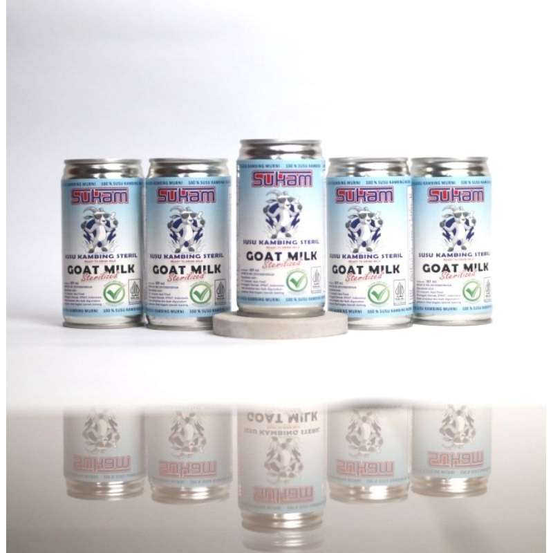 

SUKAM Susu Kambing Steril Pertama di Indonesia - rendah gula dan tinggi kalsium 189 ml