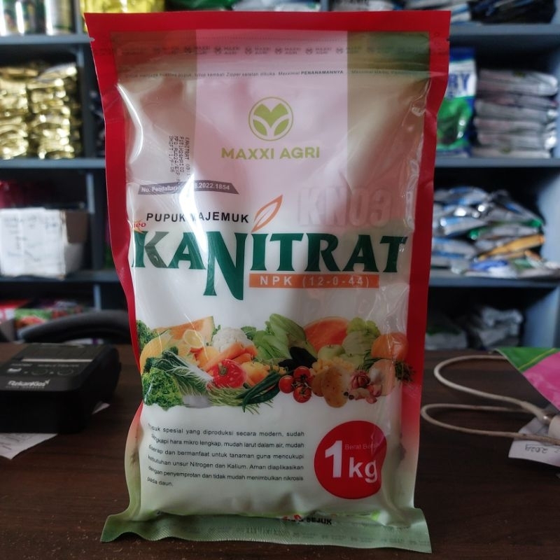 Pupuk KNO3 KANITRAT 1 kg kalium nitrat kristal