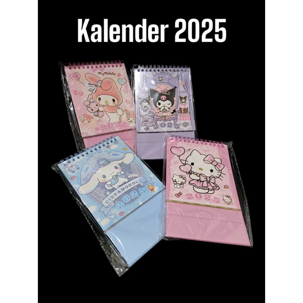 

Kalender meja 2025 Sanrio