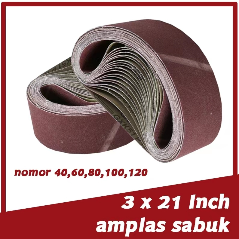 PROMO Kertas Amplas Tank 3 Inch 075x533 Grit 40-60-80-100-120-150-180-240-320-400 Kertas Amplas Belt