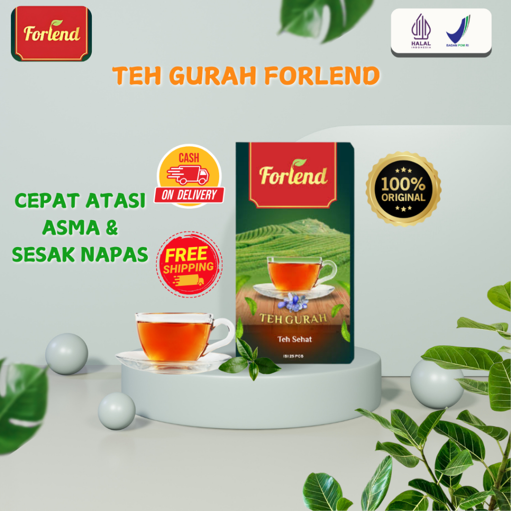 

PROMO TEH GURAH FORLEND KURAS DAHAK DAN LENDIR ASMA SESAK LENDIR MENUMPUK BATUK PILEK TAHUNAN PRODUK ASLI