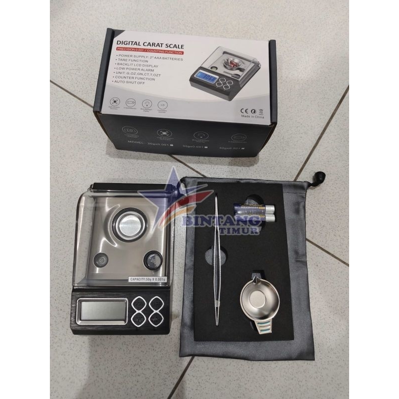 Timbangan digital 50g 0.001g