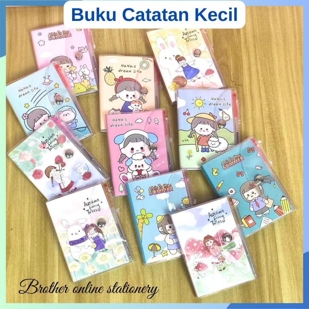 

BOS Pocket Notebook A7-60 Lembar/Buku Catatan Kecil/Buku Diary