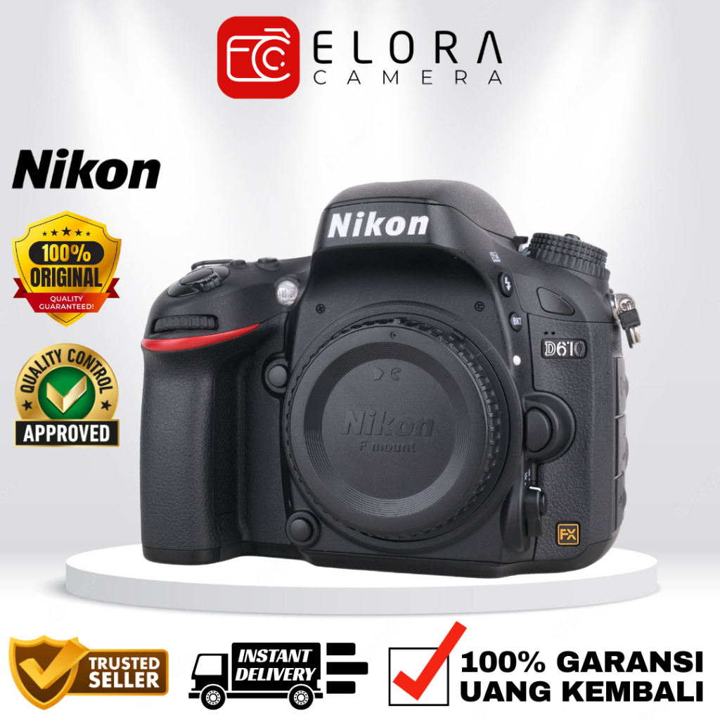 Nikon D610 Body Only / Kamera DSLR Nikon D 610 Body Only / Nikon D610 BO