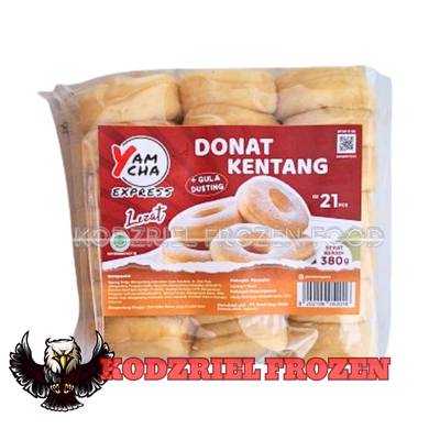 

YAMCHA Donat Kentang Mini Isi 21pcs 380gr