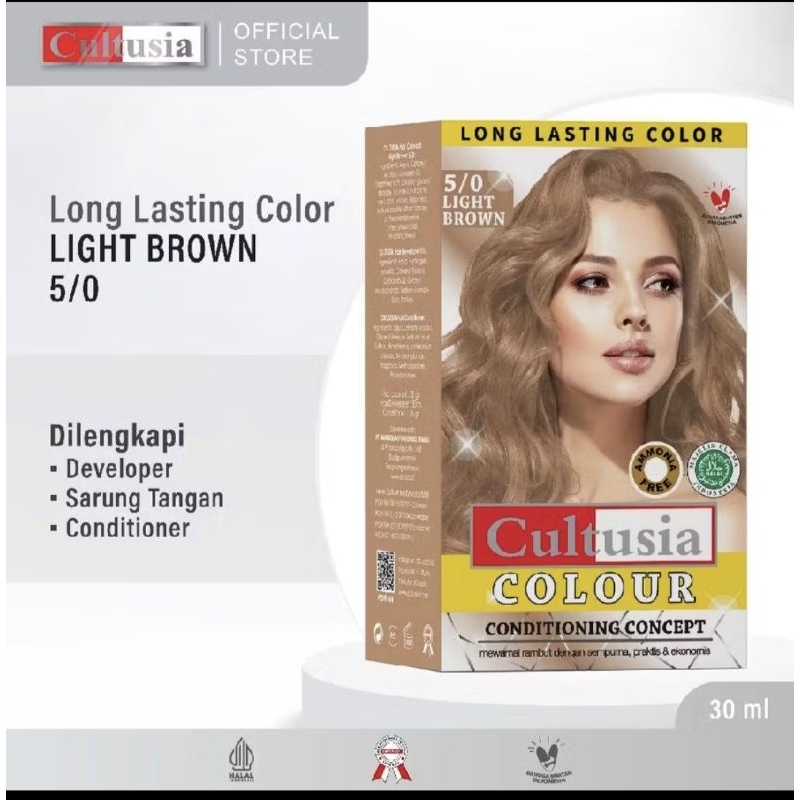 Cultusia hair color pewarna rambut