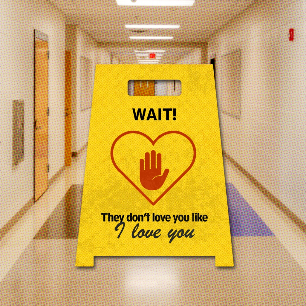 

TRINGCAT - Sticker Maps Wait They Don't Love You Like I Love You | Sticker Laptop / HP | Decorative Sticker