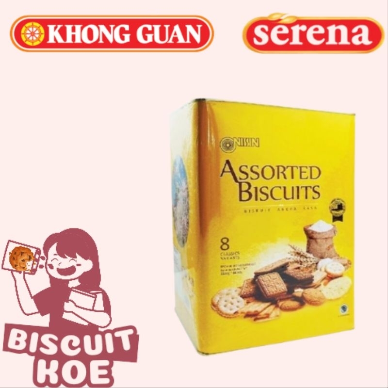 

Nissin Ass Biscuit Yellow Segi 1100g