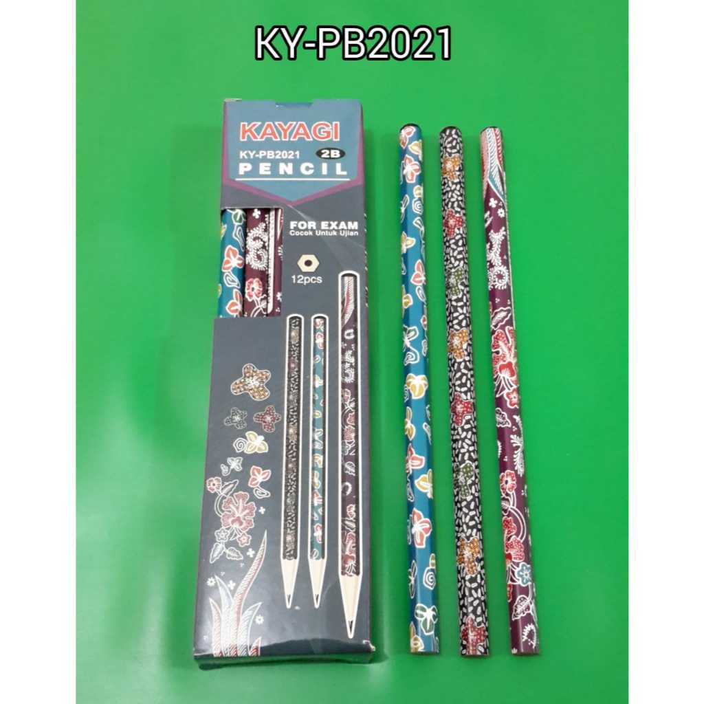 

Pensil 2B Kayagi Fancy isi 12