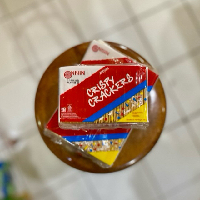 

NISSIN CRISPY CRACKERS 250 gr kemasan per kotak
