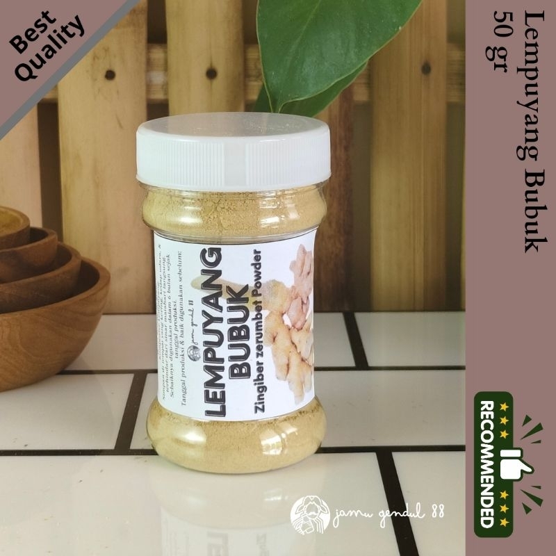 

Lempuyang Bubuk - High Quality Herbs and Spices Powder by Jamu Gendul 88