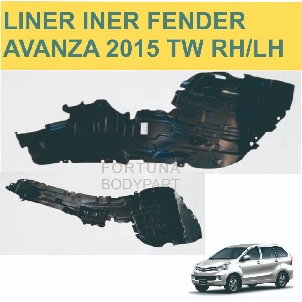 LINER INER FENDER AVANZA 2015 TW RH/LH