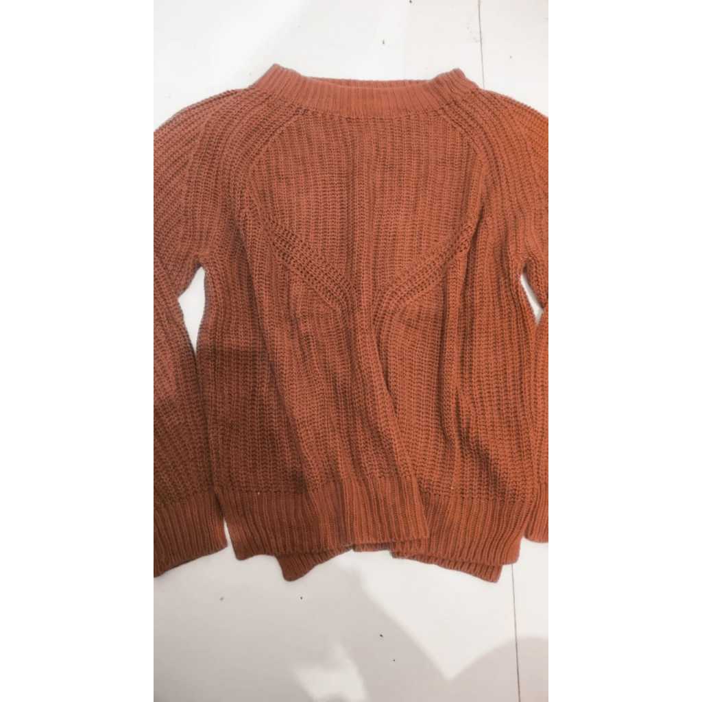 Sweater rajut bata by global work