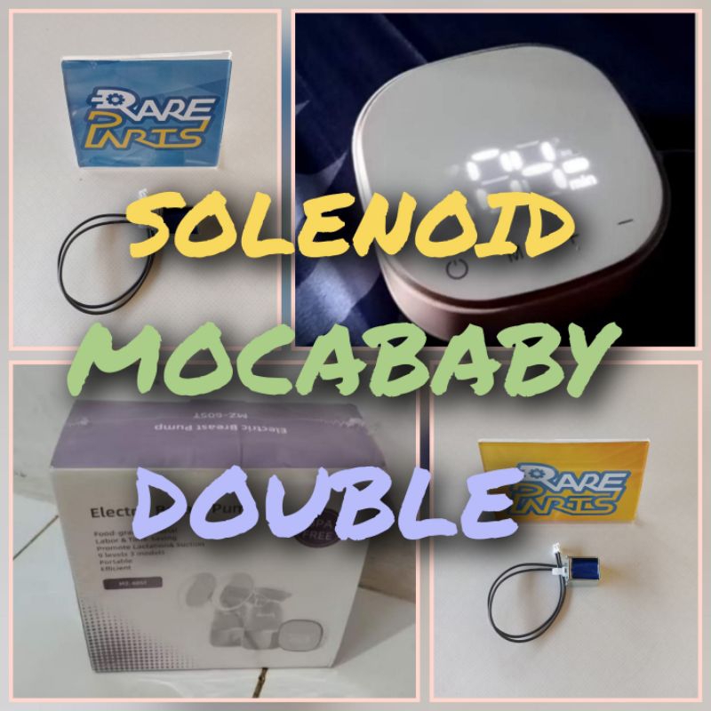 Solenoid Pompa ASI Mocababy Double Katup Valve Atasi Hisapan Tak Mau Balik