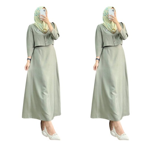 Ummi Arinda Set / Setelan Baju Wanita / Setelan Muslim Wanita / Baju Wanita Muslimah / Setelan Wanit