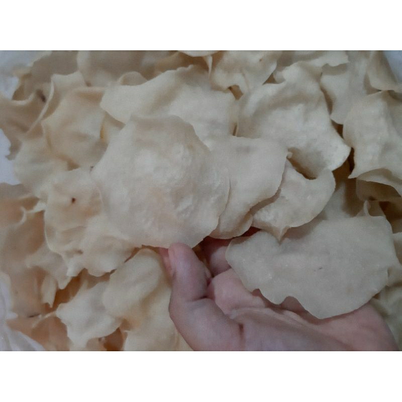 

Kerupuk Gadung Mentah Kemasan 250gr