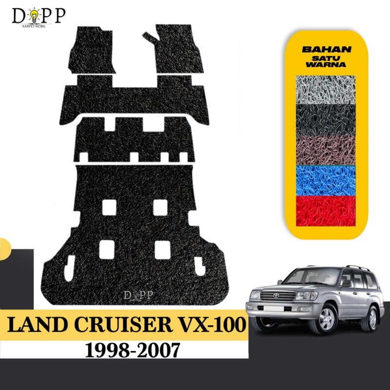 Karpet Mobil Land Cruiser VX-100 / Karpet Mobil Toyota Land Cruiser VX 100 1998 - 2007