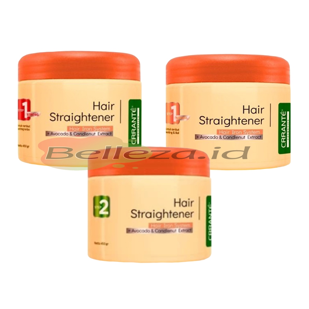 Crrante Hair Straightener / Rebonding / Strong / Normal / Step 1 / Step 2 450gr