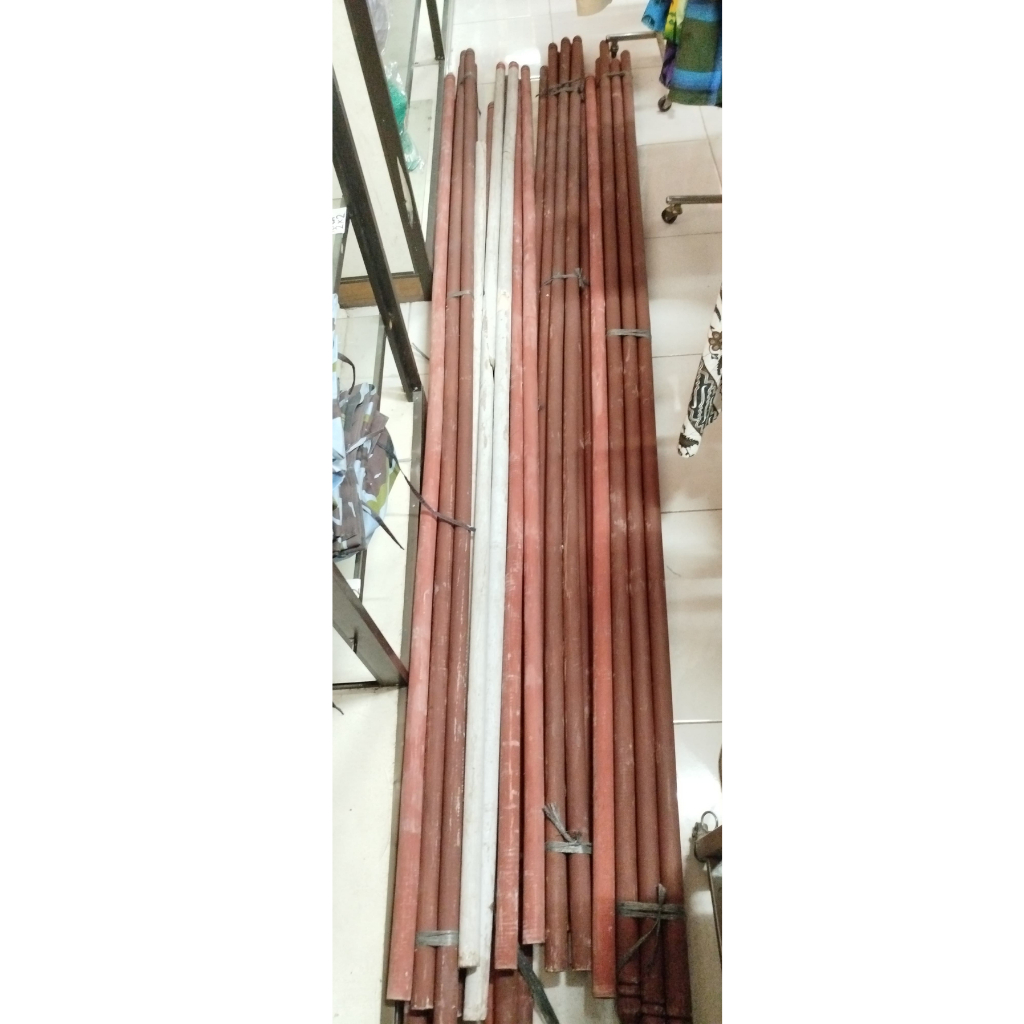 Tiang Bendera / Tiang Bendera Ruangan / Tiang Bendera Kayu 2 Meter  dan 3 Meter - Gelora