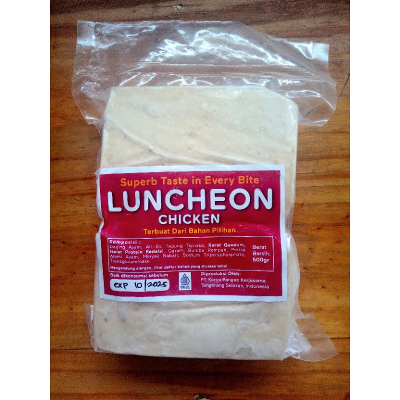

Luncheon Ayam 500 Gram (HALAL)