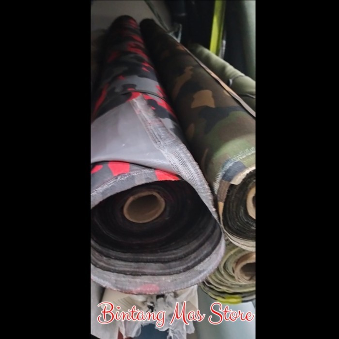 Bahan Tas D 600 Loreng Meter