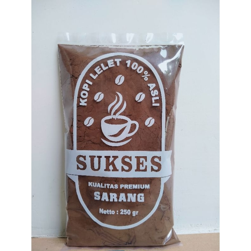 

KOPI LELET SUKSES - KHAS SARANG REMBANG - 250 GRAM