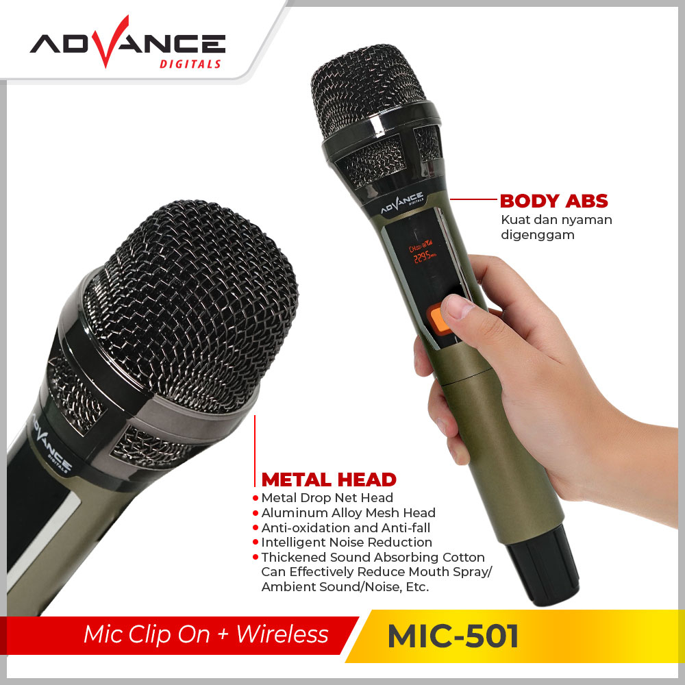 MIC WIRELESS ADVANCE 501.