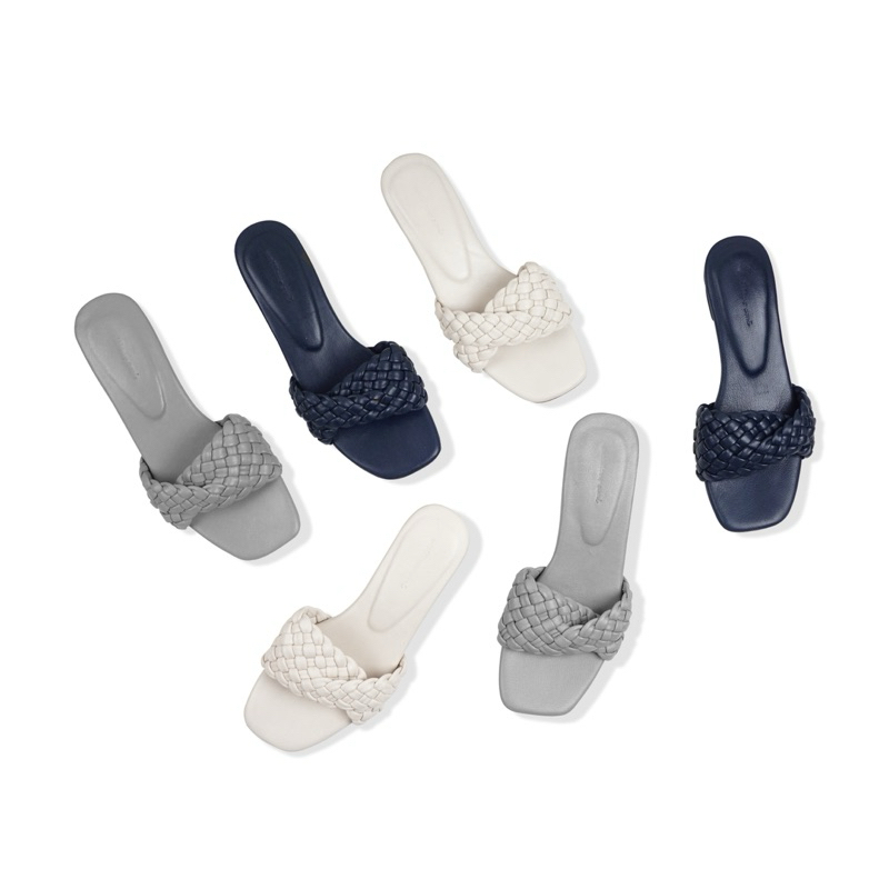 Sandal Wanita Kulit Tipe Emery Heels