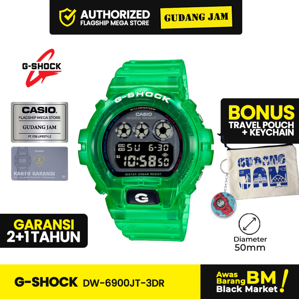 Jam Tangan G-Shock DW-6900JT-3DR DW-6900JT DW-6900 DW6900JT