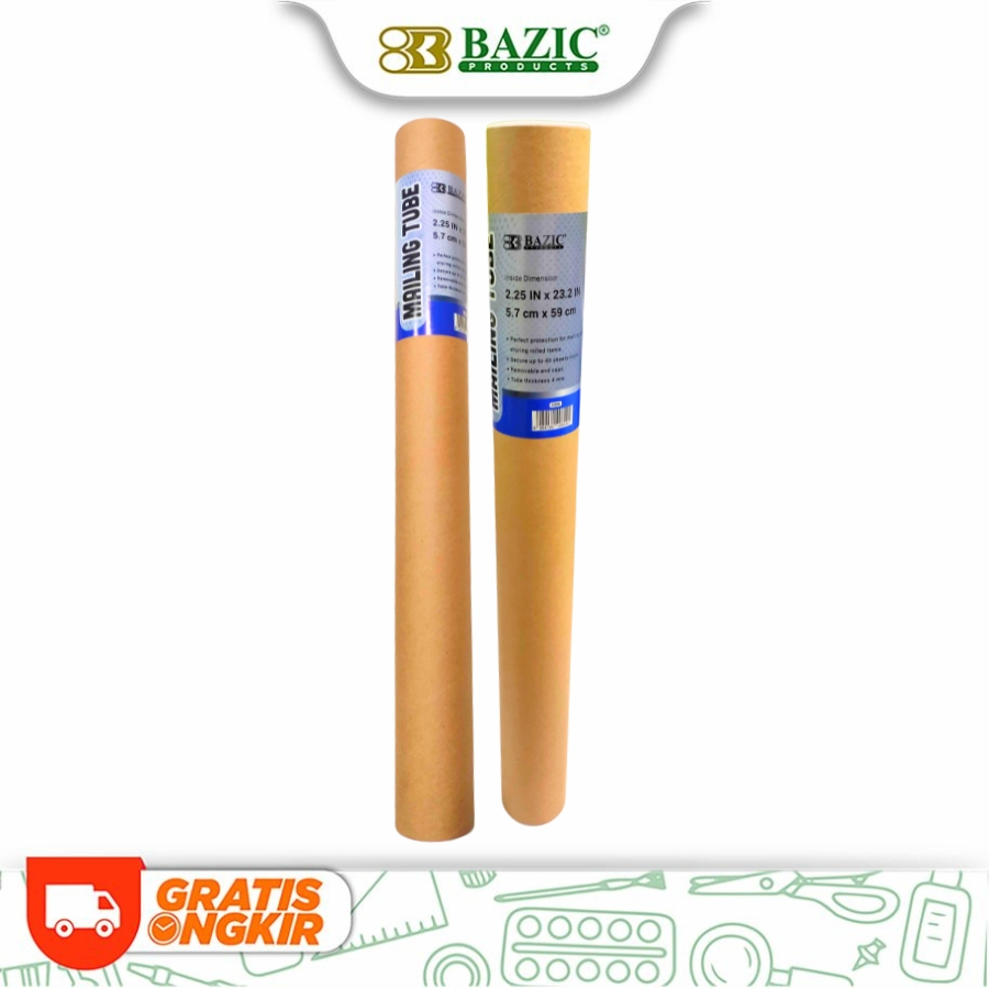 

Bazic Mailing Tube - Tabung Karton