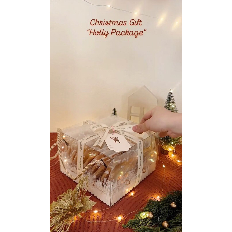 

Christmas Gift “Jolly & Holly Package” Hampers Edisi Natal Pie Susu Pelangi Rasa