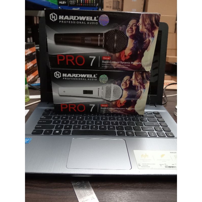 Mic Microphone kabel Hardwell Pro-7 Pro 7 Pro7 Original Mik Asli