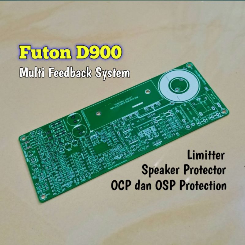 PCB Class D Futon D900 Multy / Dual Feedback