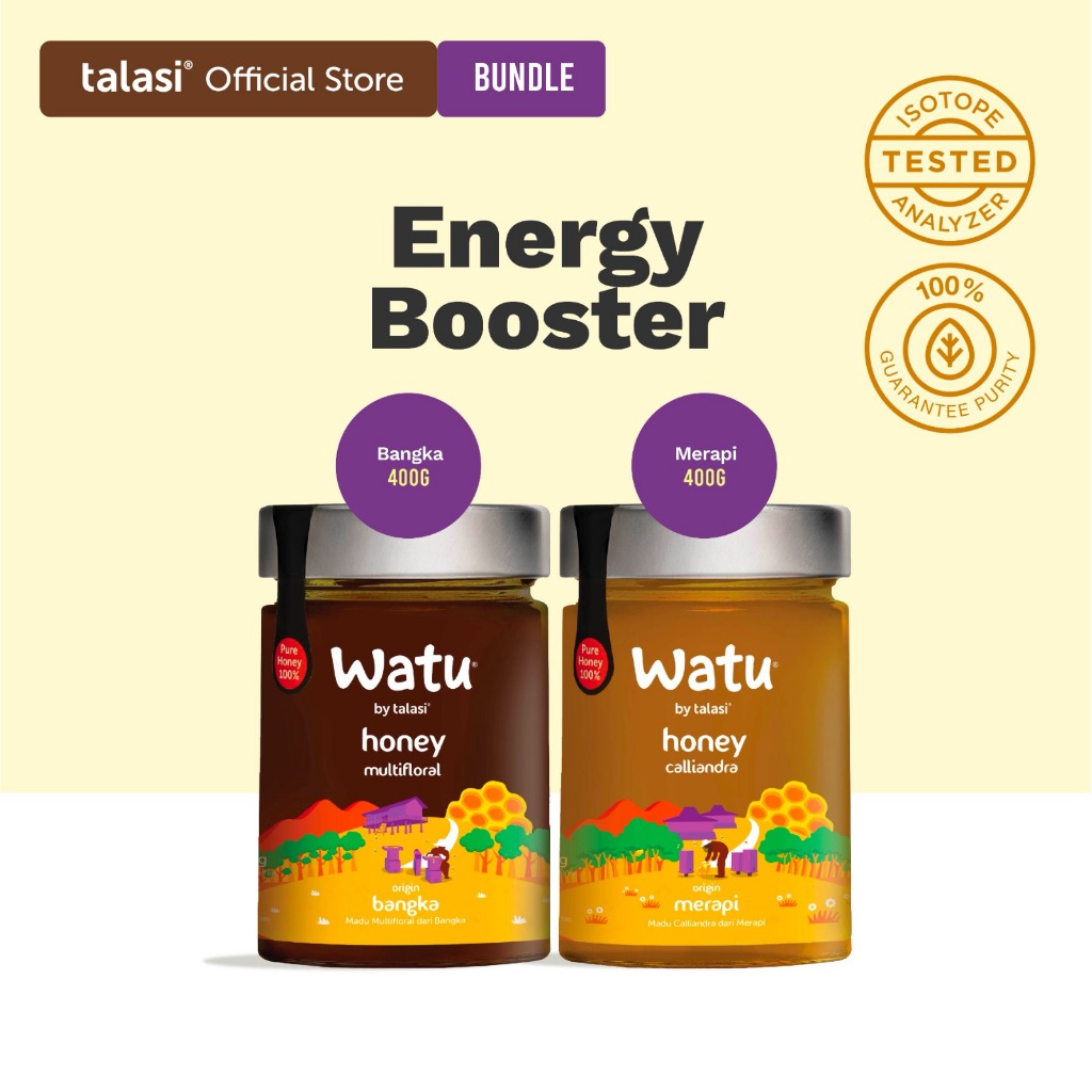 

Talasi Watu Honey Bundling - Energy Booster